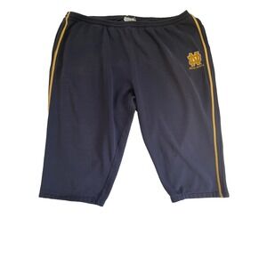 Notre Dame Blue Sweatpant Shorts Size 6XL Fighting Irish Joe Montana Bettis NCAA